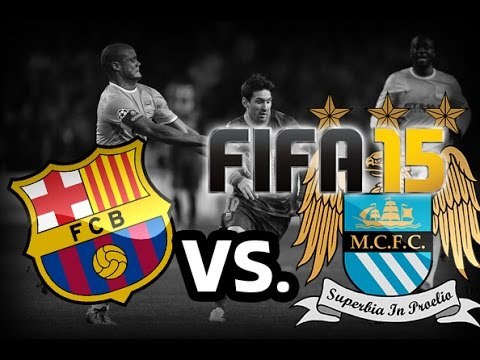 FIFA 15 DEMO - FC BARCELONA vs MANCHESTER CITY HIGHLIGHTS
