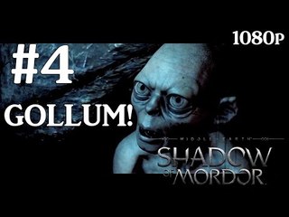 Middle Earth Shadow of Mordor - Gollum Pc Gameplay Part 4 (Facecam)