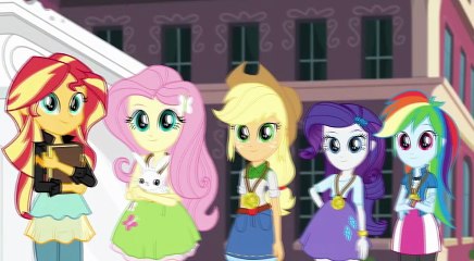 My Little Pony: Equestria Girls |Los Juegos de la Amistad| - Final / Estaba de Frente a Mí [Latino] [HD]