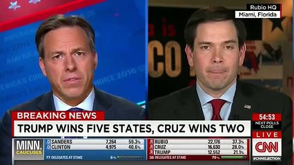 Jake Tapper Tries Really Hard to Snap Marco Rubio Out of His Denial - 3_1_16
