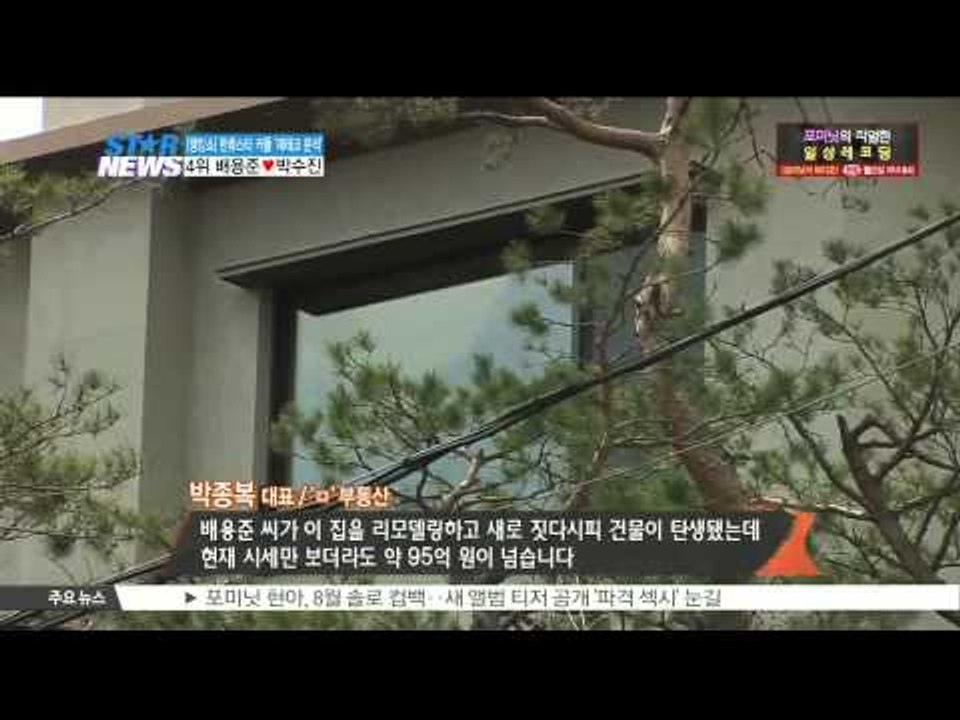 Top star couples' investment technique ([랭킹쇼 하이 five] 한류 스타 커플, 남다른 재테크 실력 공개)