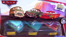 6 Disney CARS FRED Chase Fred with Bumper Stickers, Fred with Lenticular Eyes Pixar car-toys review