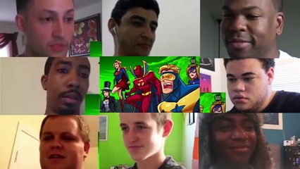 Dragon Ball Z vs DC Superheroes Reactions Mashup