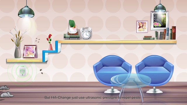 HIFI-CHANGE Ultrasonic Pest Repeller Video