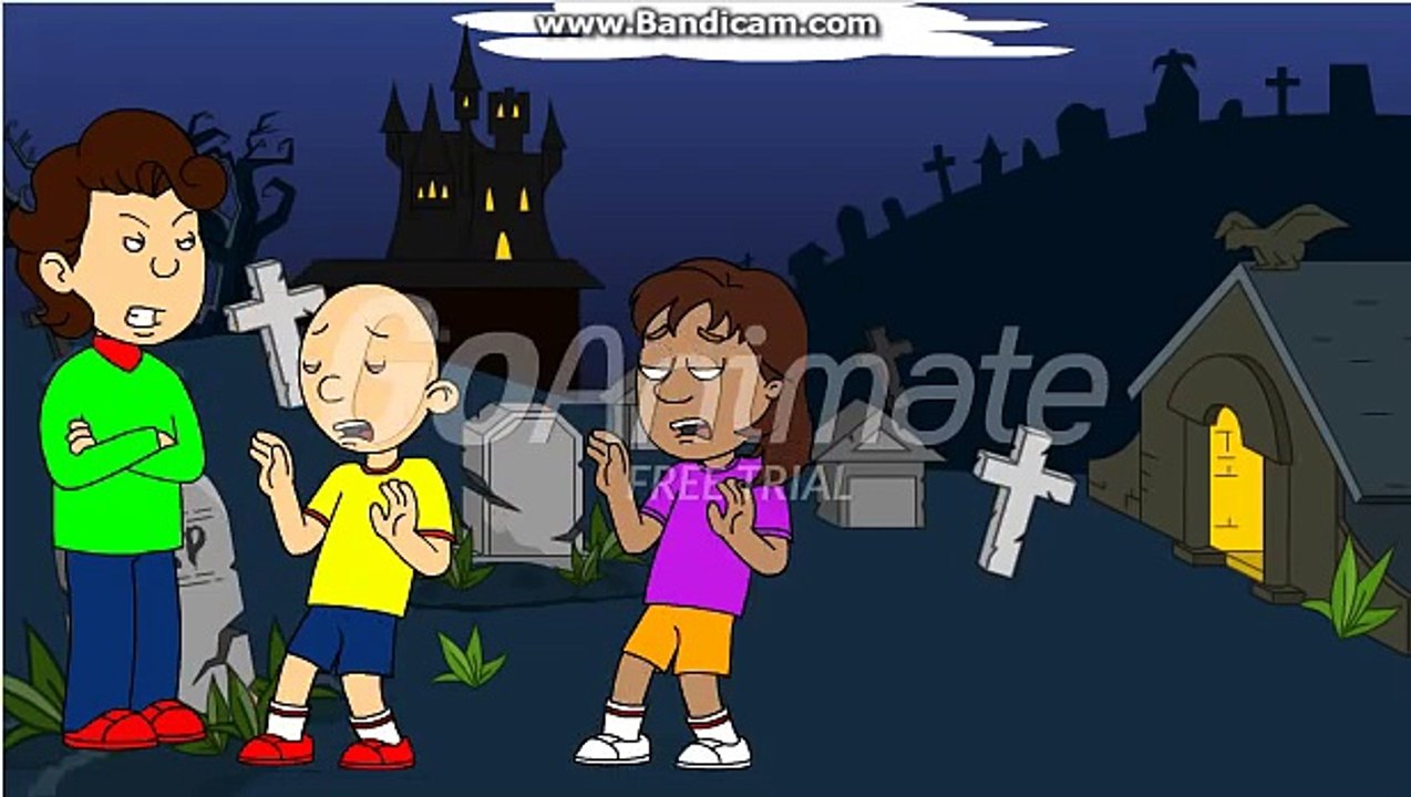 Dora Revives Caillou and Gets Grounded (Read in Description)