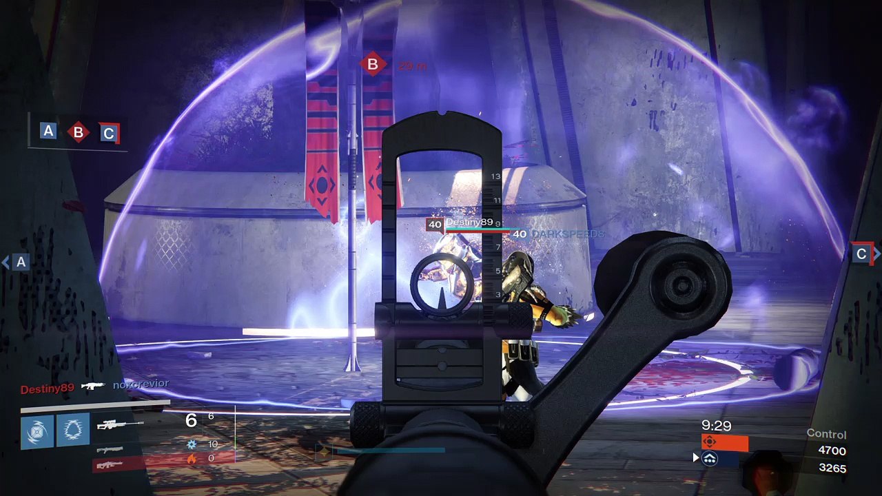 Defender smashed