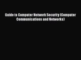 PDF Guide to Computer Network Security (Computer Communications and Networks) Read Online