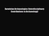 Read Darwinian Archaeologies (Interdisciplinary Contributions to Archaeology) Ebook Free