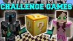 PAT AND JEN PopularMMOs Minecraft: PAT VS JEN CHALLENGE GAMES - Lucky Block Mod
