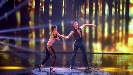 AJ & Chloe's latin dancing with some fancy footwork | Semi-Final 4 | Britain's Got Talent 2013