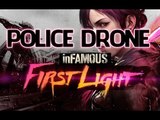 infamous First Light Police Drone Challenge Completed Playstation 4 Part 12