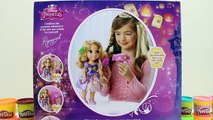 Disney Princess Style Me Rapunzel Doll with Hair Dryer Brush Tiara & Hair Clip Accessories!