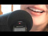 ASMR Up-Close Ear To Ear Chewing Gum + Inaudible/Unintelligible Whispering + Mouth Sounds