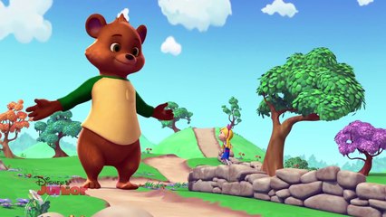 Złotowłosa i Miś - Jestem rad! Oglądaj tylko w Disney Junior!