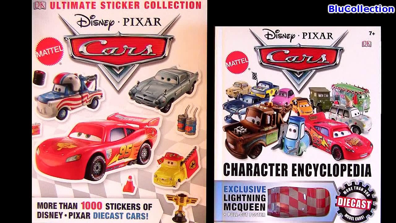 Cars 2 DK Character Encyclopedia Book Mattel Disney Pixar Poster