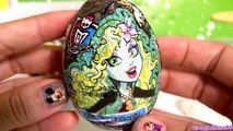 Monster High Huevos-Sorpresa Halloween FrankieStein Draculaura Clawdeen Wolf Surprise Eggs