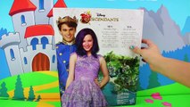New Mal and Ben Doll Set from Disney Descendants Movie Toy Review. DisneyToysFan.