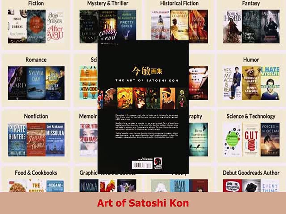 PDF  Art of Satoshi Kon Download Full Ebook