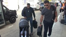 Russell Wilson -- Flyin' with Baby Future ... Without Ciara