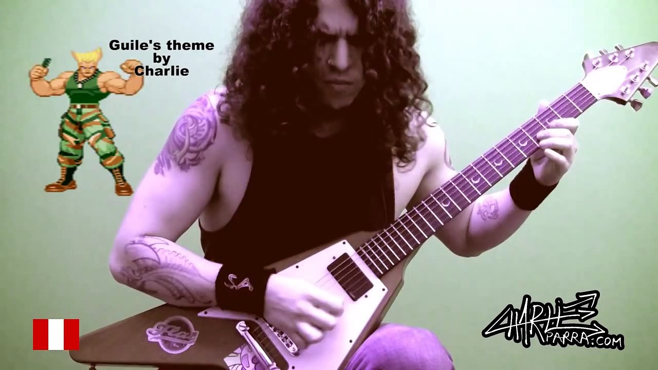 Street Fighter 2 Guile theme goes Heavy Metal!!!