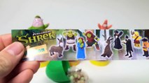 Play-Doh Surprise Easter Eggs kinder Toys Shrek Spongebob Monsters by Unboxingsurpriseegg
