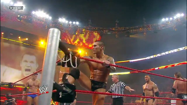 FULL-LENGTH MATCH - Raw - Triple H & Batista vs. Randy Orton, Cody Rhodes & Manu