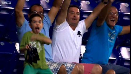That Marlins Kid Dancing on JumboTron Fan Cam (HD)