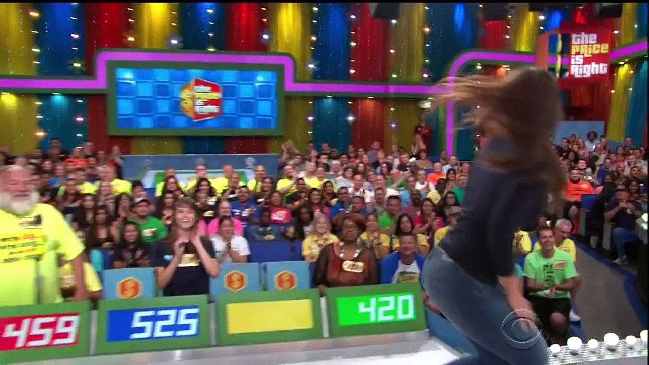 Big Booty The Price Is Right Contestant Shows Off Her Thong