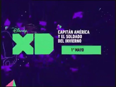 PROMO CAPITÁN AMÉRICA Y EL SOLDADO DEL INVIERNO (PODER MARVEL - 1-5-2016) EN DISNEY XD - NUEVO LOGO