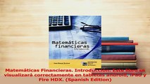 Download  Matemáticas Financieras Introducción Este libro se visualizará correctamente en tabletas Ebook Free