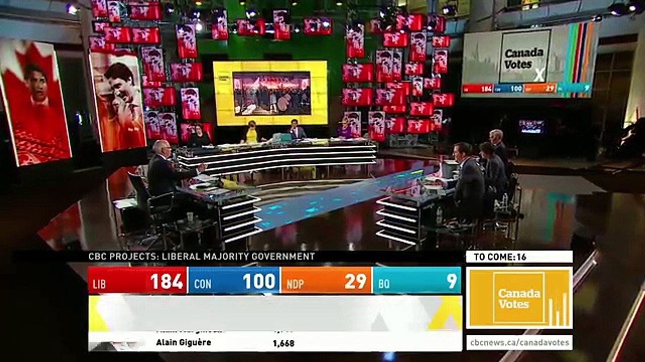 WATCH LIVE Canada Votes CBC News Election 2015 Special 259