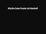 [PDF] Why Are Some People Left-Handed? Read Online