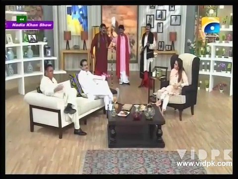 Nadia Khan Show - 19th April 2016 - Part 3 -Spcial With Mustafa Qureshi And Shafqat Cheema