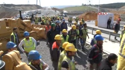 3. Köprü İnşaatında "İkramiye" Eylemi