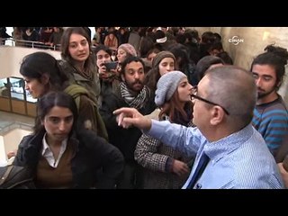 Mersin'de Üniversitesi öğrencileri rektörlük binasını işgal etti
