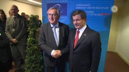 Télécharger la video: Başbakan Davutoğlu, Avrupa Birliği Komisyonu Başkanı Jean-Claude Juncker ile Görüştü