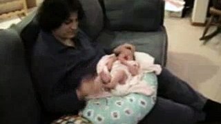 Mother and Daughter with hiccups