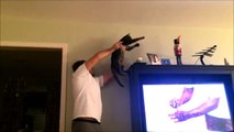 Owner Uses Cat To Help Swat Annoying Bug - CatNips
