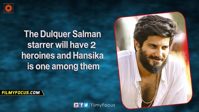 Hansika Motwani' Debut in Malayalam Movie with Dulquer Salmaan - Filmyfocus.com