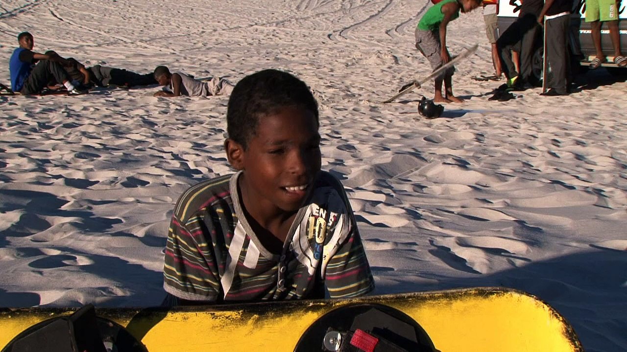 Sandboarding gives hope to South African youths