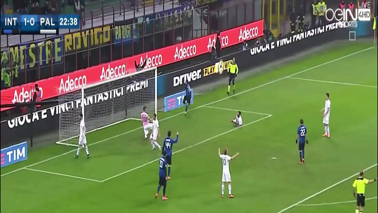 اهداف مباراة انتر ميلان وباليرمو 3-1 كاملة HD - Inter Milan and Palermo   match