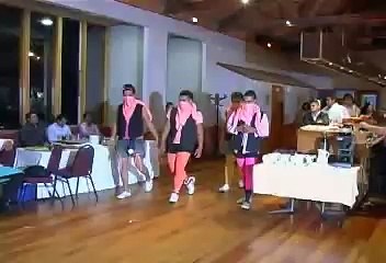 Funny dance at Samoan Wedding