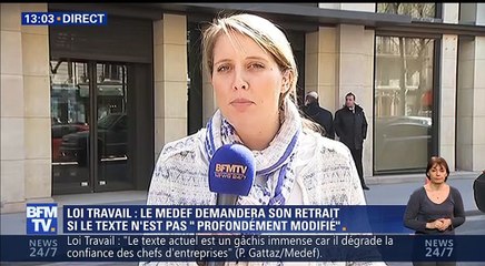 Loi travail le Medef prêt à suspendre les négociations sur l'assurance chômage