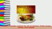 PDF  Diabetic friendly recipes for all occasions Tasty soups stews and salads Free Books