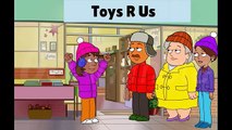 GoAnimate Dora Steals A Toy Caillou At  Toy R Us