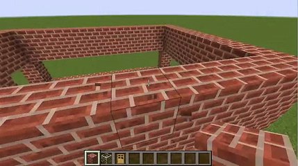 How to make a minecraft house with furniture tutorial