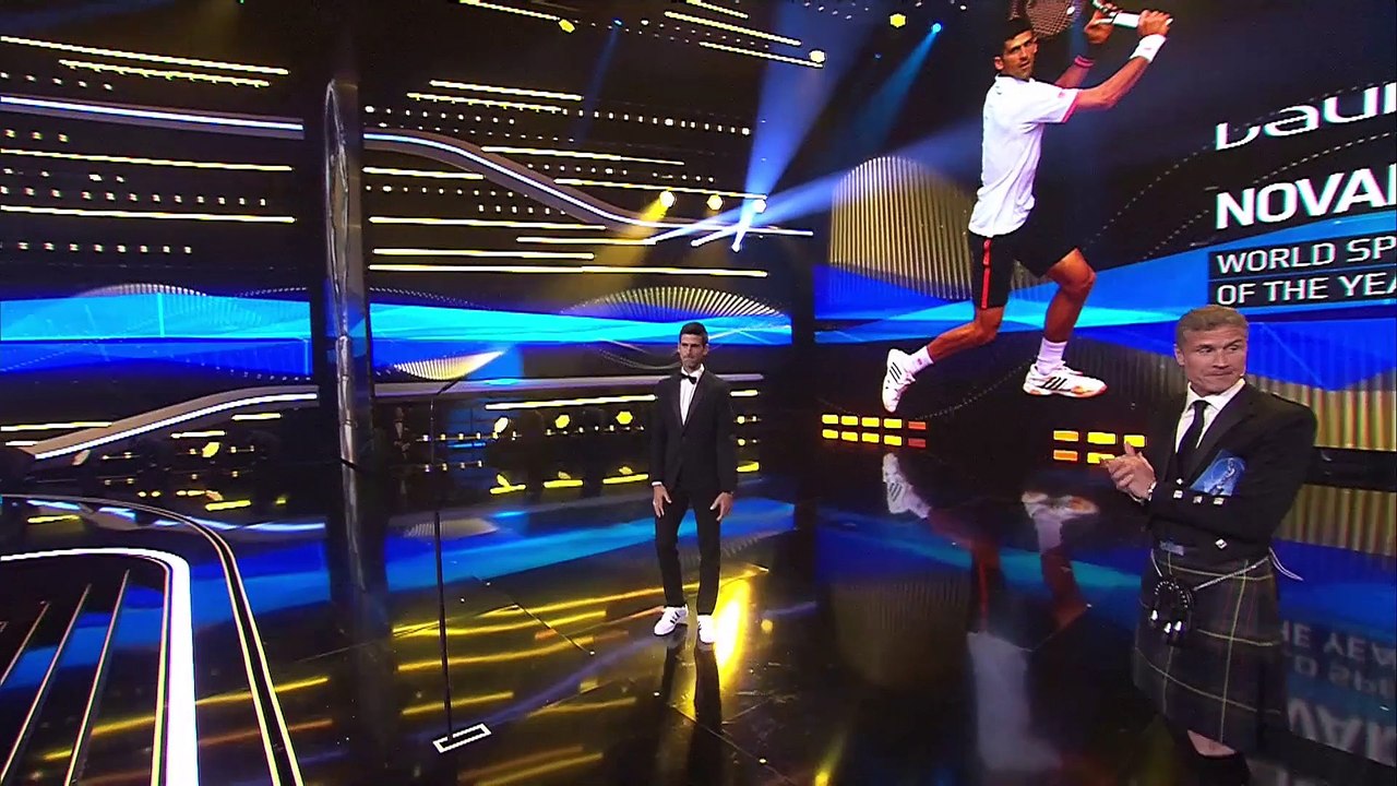 Tennis - Highlights des Laureus World Sports Awards à Berlin avec Novak Djokovic et Serena Williams récompensés