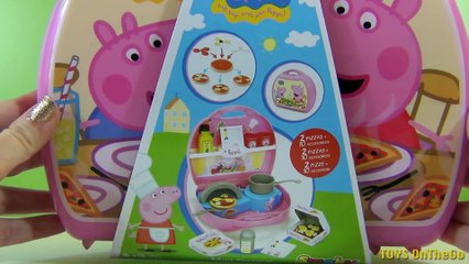 Peppa Pig Pizzeria Playset Carry Case - Juguetes de Peppa Pig
