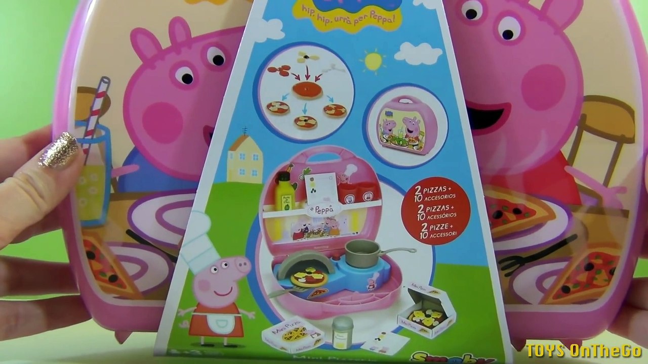 Peppa Pig Pizzeria Playset Carry Case - Juguetes de Peppa Pig