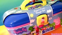 Peppa Pig Picnic Play Dough Activity Case Using PlayDoh Mummy Pig  Daddy Pig Disneycollector